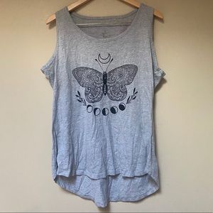 SHEIN | Butterfly Moon Phase Tank Top